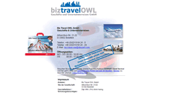 Desktop Screenshot of biz-travel-owl.de